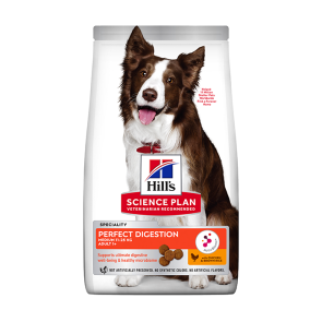 Hill's Science Plan Perfect Digestion Medium Adult Dog Food-12kg