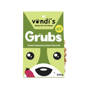 Vondis Grubs Insect-Based Protein Dog Biscuits - 200g