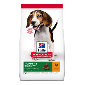Hill's Science Plan Chicken Medium Puppy Dog Food -12kg